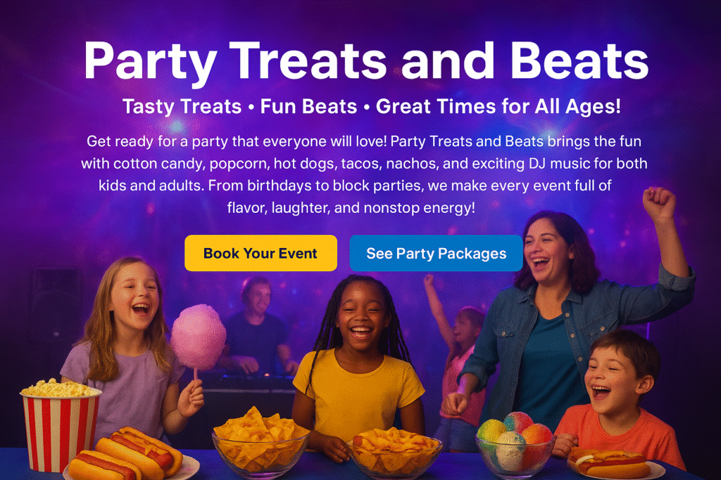 Party treats and beats